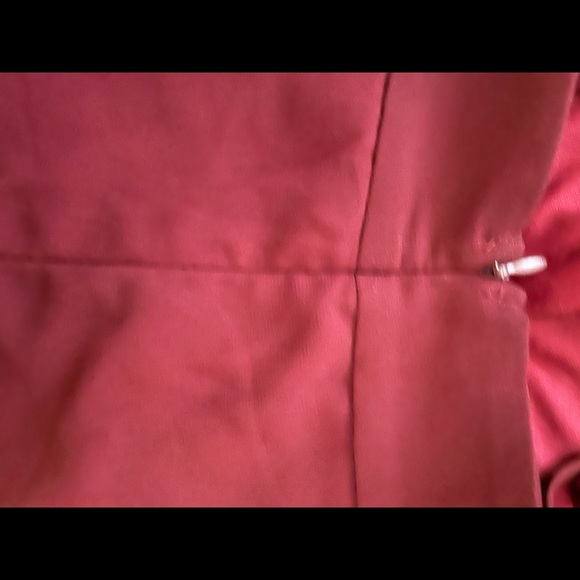 Burgundy jumpsuit - Picture 7 of 8